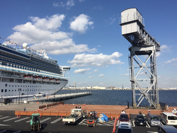 Le Diamond Princess dans le port de Yokohama en décembre 2019 - DR : Wikipedia