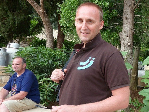 A Chypre, lors de la 4e Convention Twimtravel, Pierre Gravé, commercial francophone du broker belge Sirius Travel Service - Photo DR A Chypre, lors de la 4e Convention Twimtravel, Pierre Gravé, commercial francophone du broker belge Sirius Travel Service - Photo DR