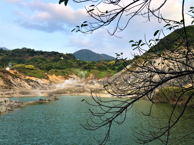 A peine à quelques kilomètres de Taipei, la nature reprend ses droits au parc national de Yangmingshan /crédit photo JDL