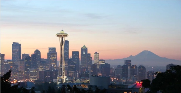Toits de la ville de Seattle Centre - DR : Pixabay