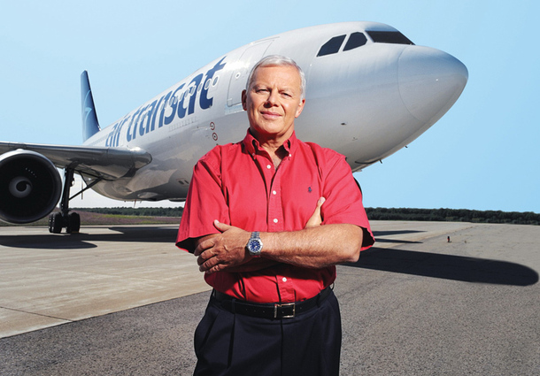 Allen B. Graham, le président d'Air Transat, indique que les avions seront plus légers de deux tonnes. Ce qui devrait se traduire par un gain de 313 000 dollars par avion et par an sur la facture carburant. - DR