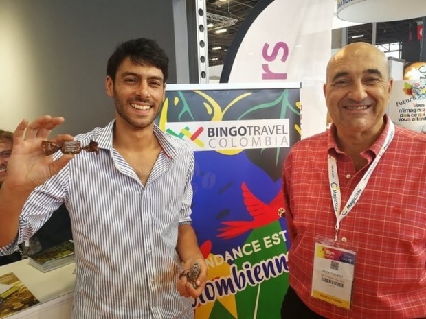 Galvin Lascelles Lloyd le dirigeant et Erick THEURIOT Sales Manager Associé - DR Galvin Lascelles Lloyd le dirigeant et Erick THEURIOT Sales Manager Associé - DR