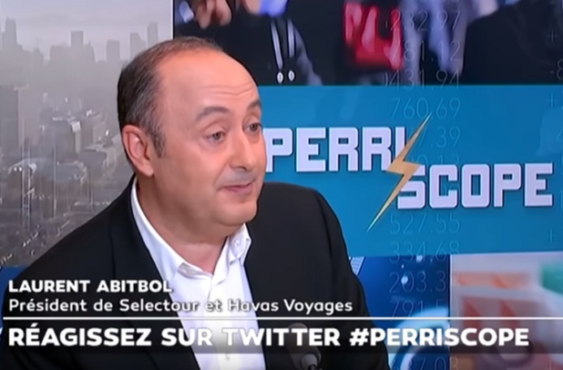 Laurent Abitbol sur le plateau de LCI - DR