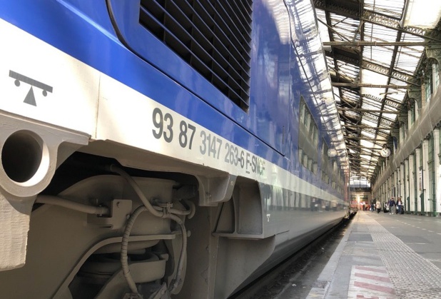 Le train transportait 300 voyageurs - DR Le train transportait 300 voyageurs - DR