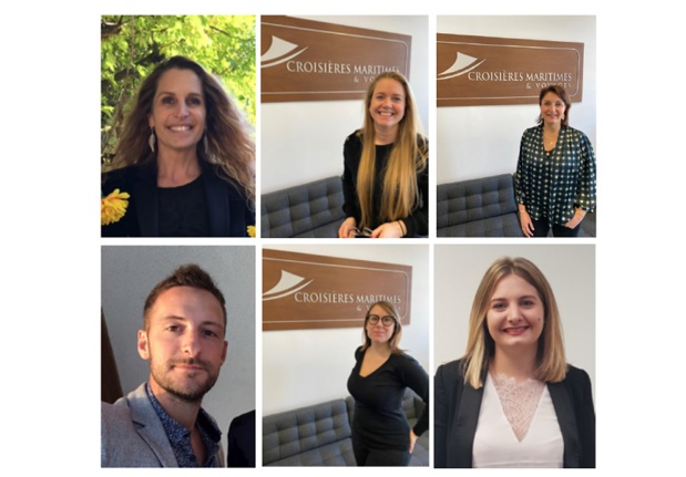 Sous la direction de Catherine Balmain, six collaborateurs vont commercialiser dans la France entière les croisières de CMV - DR : CMV Sous la direction de Catherine Balmain, six collaborateurs vont commercialiser dans la France entière les croisières de CMV - DR : CMV