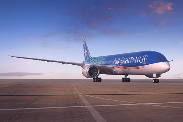 Air Tahiti Nui, qui transite par Los Angeles, travaille actuellement à adapter son programme de vol - DR : Air Tahiti Nui
