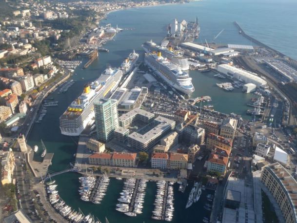 Malgré sa taille réduite, comparable au port de Nice, Savone capte 900.000 passagers  dont 50.000 transitent par l’aéroport niçois - Photo DR