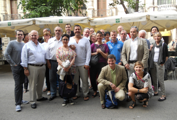 Les membres du SNAV Nord-Picardie en convention à Barcelone Les membres du SNAV Nord-Picardie en convention à Barcelone