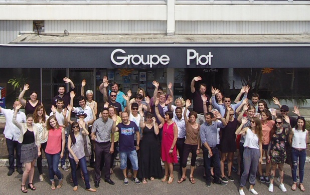 Les salariés du siège du Groupe Piot... avant le confinement - DR Les salariés du siège du Groupe Piot... avant le confinement - DR