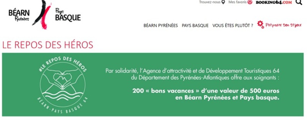 Les bons vacances de l'agences sont d'une valeur de 500 euros - Crédit photo : AADT Béarn-Pays basque