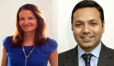 Delphine Jaouen (à gauche) et Saurabh Chawla deviennent respectivement directrice Asset Management et Directeur international Développement et Acquisitions