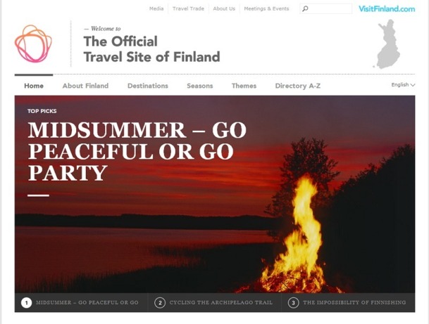 VisitFinland : nouveau site Internet pour donner envie de visiter la Finlande