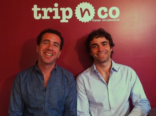 Ouriel Darmon et Damien Angeli, les deux co-fondateur du site TripnCo - DR