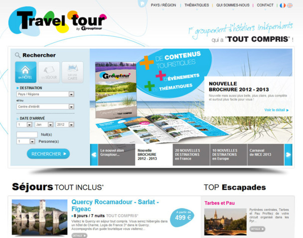 Travel Tour - Grouptour s'ouvre à l'Europe