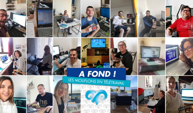 L'Ollandini Team confinée mais opérationnelle /crédit photo OV L'Ollandini Team confinée mais opérationnelle /crédit photo OV