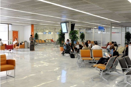 La salle 40 s'étend sur 1 800 m² et peut accueillir 1,5 million de passagers par an - Photo DR La salle 40 s'étend sur 1 800 m² et peut accueillir 1,5 million de passagers par an - Photo DR