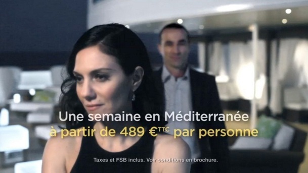 Les spots TV de Costa Croisières seront diffusés pendant 4 semaines sur TF1, Canal Plus et France TV - DR