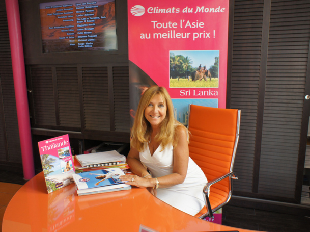 Christine Crispin, directrice générale de Climats du Monde, est une chef d'entreprise qui a su prendre les vents favorables pour développer son activité. Photo CE Christine Crispin, directrice générale de Climats du Monde, est une chef d'entreprise qui a su prendre les vents favorables pour développer son activité. Photo CE