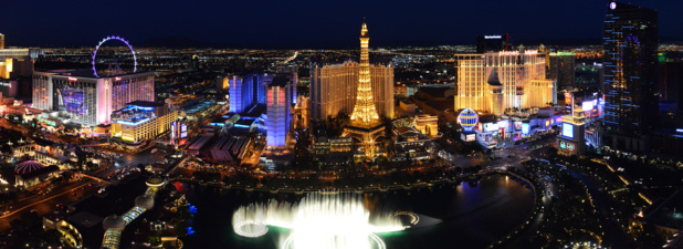 Vue sur le Strip à Las Vegas-DR Office de tourisme de Las Vegas