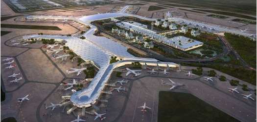ADPI a remporté le concours sur la conception du design de l'aéroport de Hailou Meilan - Photo ADPI