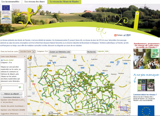 CDT du Nord met en ligne un planificateur de randos CDT du Nord met en ligne un planificateur de randos