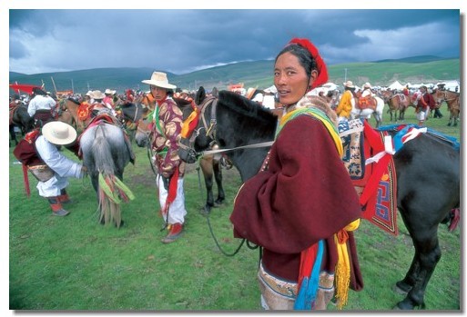 Peuple du Tibet