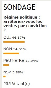 Sondage : beaucoup de pros prêts à arrêter de vendre par conviction politique Sondage : beaucoup de pros prêts à arrêter de vendre par conviction politique