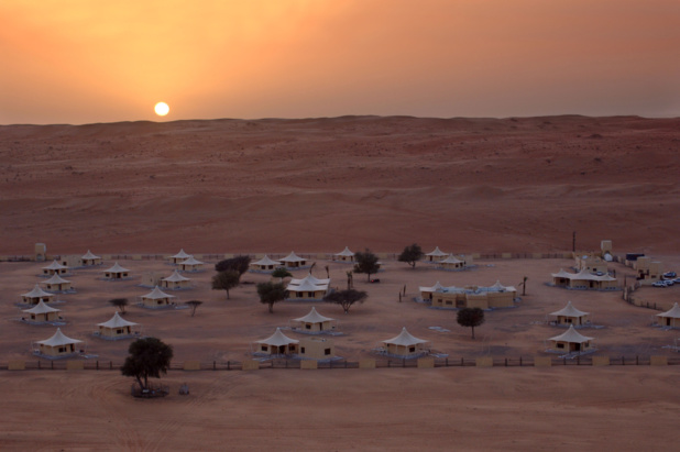 Campement dans le désert à Oman-DR Office de Tourisme d'Oman