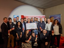 Emmanuel Bobin entouré de la 3e promotion de l'Open Tourisme Lab - Crédit photo : OTL Emmanuel Bobin entouré de la 3e promotion de l'Open Tourisme Lab - Crédit photo : OTL