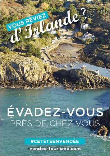 La Vendée lance sa nouvelle campagne « Evadez-vous près de chez vous ! » La Vendée lance sa nouvelle campagne « Evadez-vous près de chez vous ! »
