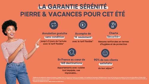 Mesures d'hygiène : Pierre & Vacances met en place une charte Sécurité+