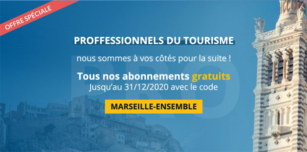 Marseilletourisme.fr s’engage aux côtés des professionnels du tourisme