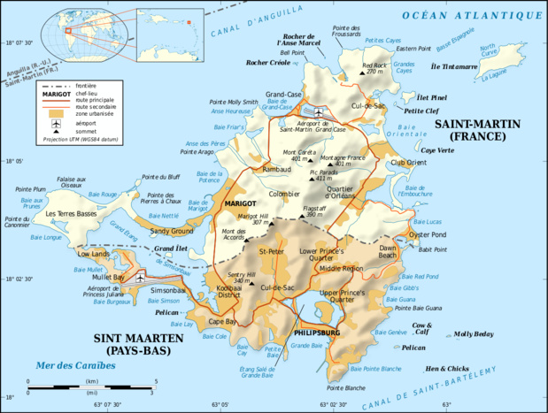 A l’aéroport Princess Juliana International et à l’aéroport de Grand Case, les lignes régulières sont toujours fermées. Seuls les vols cargos et les évacuations sanitaires sont autorisés à opérer./crédit photo Wikipedia