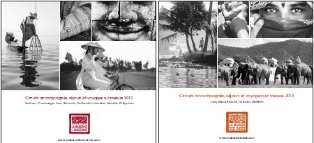 La Maison des Indes et la Maison de l'Indochine annoncent la sortie de leurs brochures 2013, vendredi 24 août 2012 - DR La Maison des Indes et la Maison de l'Indochine annoncent la sortie de leurs brochures 2013, vendredi 24 août 2012 - DR