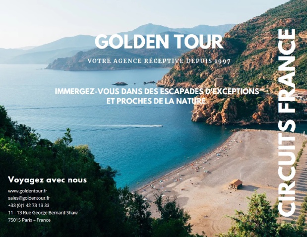 La brochure concoctée par Golden Tour - DR