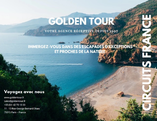 La brochure concoctée par Golden Tour - DR La brochure concoctée par Golden Tour - DR