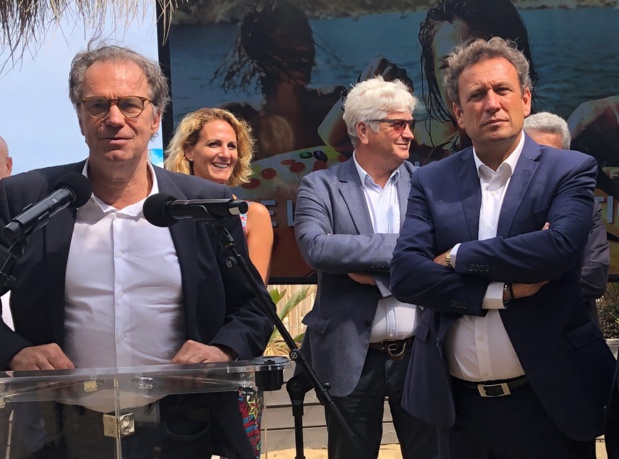 Renaud Muselier et François de Canson, président du CRT SUD /  crédit photo JDL Renaud Muselier et François de Canson, président du CRT SUD /  crédit photo JDL