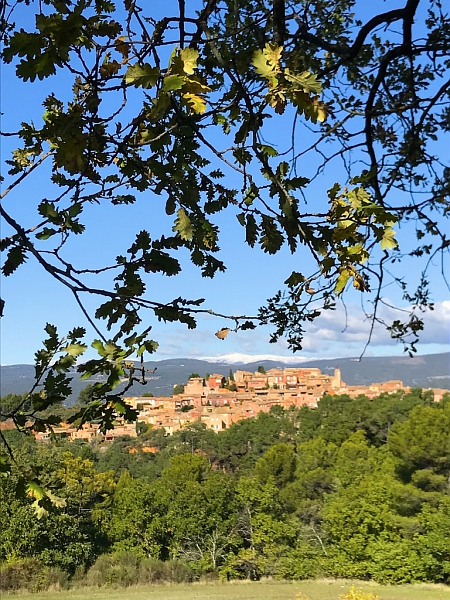 Dans le Luberon, Roussillon, l'un des plus beaux villages de France- DR : Chillio.C - CRT PACA.