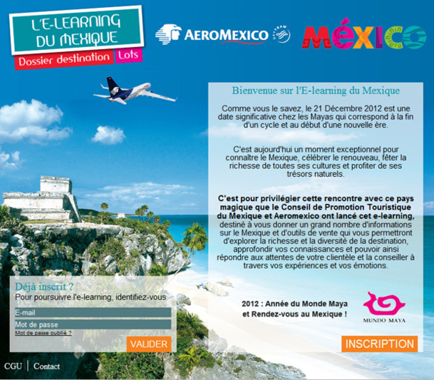 E-learning Mexique : 4 places en éductour à gagner pour les AGV E-learning Mexique : 4 places en éductour à gagner pour les AGV