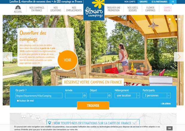 Les carnets de commandes ont ainsi connu 2 sursauts chez Flower Campings, un premier le 11 mai et un second le 23 mai 2020 - DR