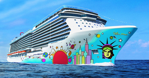 Le Norwegian Breakaway démarrera sa 1ère croisière en mai 2013 - DR : Echos du Large / Norwegian Cruise Line