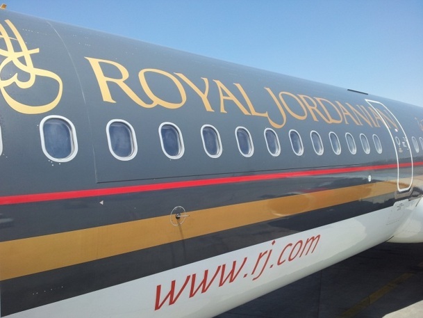 A bord, le personnel naviguant de Royal Jordanian ne parle en effet pas français mais uniquement arabe et anglais - Photo Caroline Dherbey