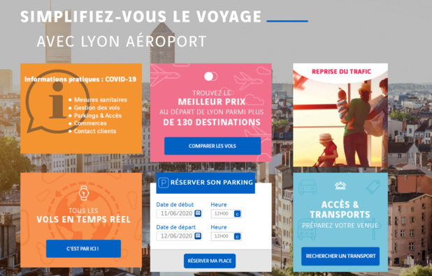 Réouverture de 27 destinations à l’aéroport de Lyon