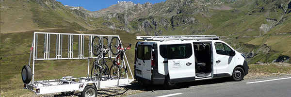 DR LaRébenne : véhicule d’assistance lors de la traversée des Pyrénées