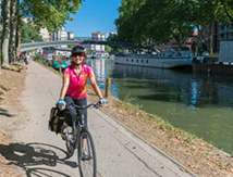 DR LaRébenne - Le canal du Midi en vélo
