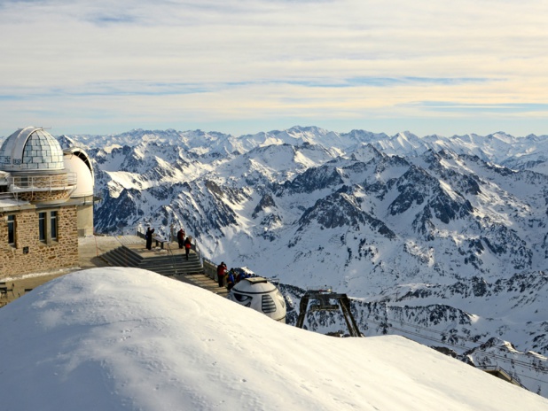 Le Pic du Midi, site d’observation scientifique des planètes de renommée mondiale. Patrice Thébault.CRT Occitanie. Le Pic du Midi, site d’observation scientifique des planètes de renommée mondiale. Patrice Thébault.CRT Occitanie.