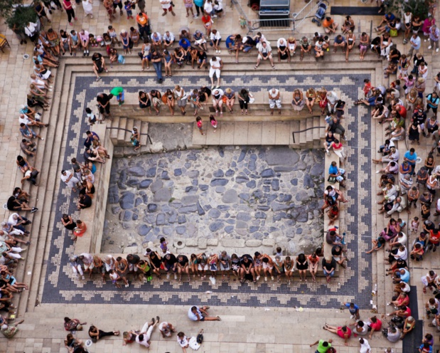 Vestige de la Via Domitia qui reliait Narbonne à Béziers. Lise Debande. Vestige de la Via Domitia qui reliait Narbonne à Béziers. Lise Debande.