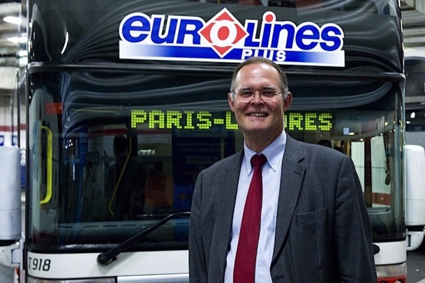 Antoine Michon, le directeur général d'Eurolines. DR