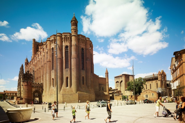 Albi, chef d'oeuvre d'art médiéval. Dominique Viet. CRT Occitanie. Albi, chef d'oeuvre d'art médiéval. Dominique Viet. CRT Occitanie.