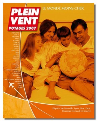 La couverture de la nouvelle brochure générale de Plein Vent